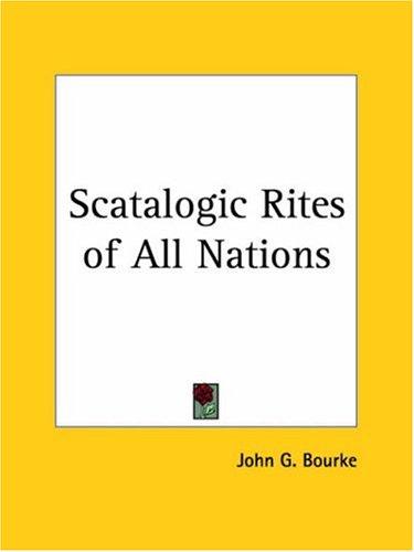 Copertina di Scatalogic Rites of all Nations