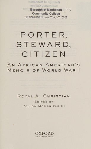 Copertina di Porter, Steward, Citizen