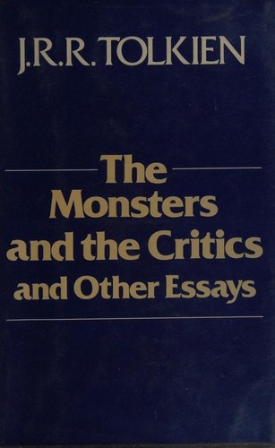 Copertina di The monsters and the critics, and other essays