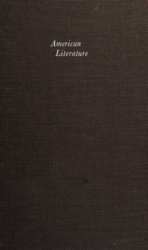Copertina di American literature