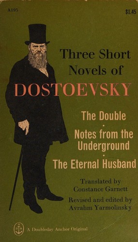 Copertina di Three Short Novels of Dostoevsky