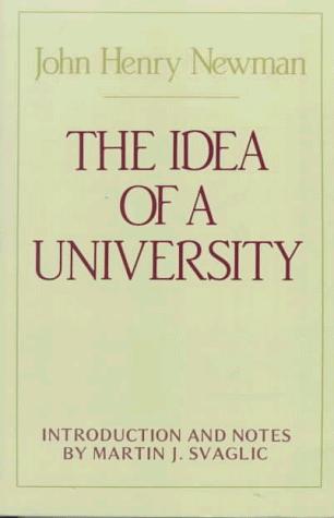 Copertina di The idea of a university