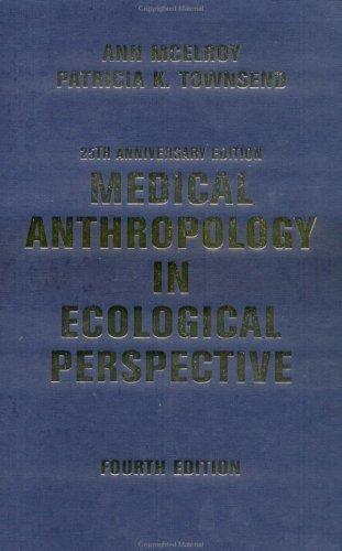 Copertina di Medical anthropology in ecological perspective