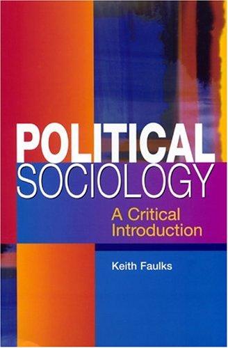 Copertina di Political sociology