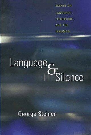 Copertina di Language and silence