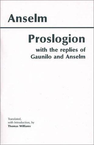 Copertina di Proslogion