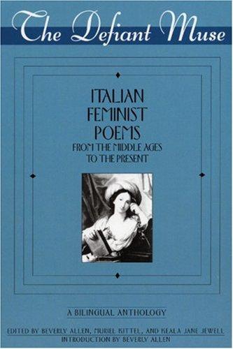 Copertina di Italian feminist poems from the Middle Ages to the present