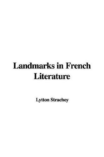 Copertina di Landmarks in French literature