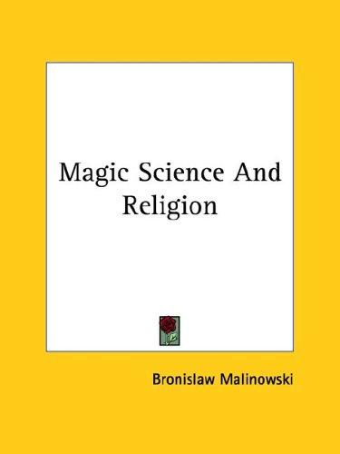 Copertina di Magic, science and religion