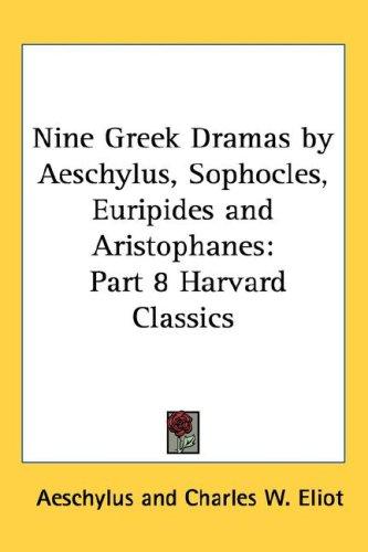 Copertina di Nine Greek Dramas by Aeschylus, Sophocles, Euripides and Aristophanes