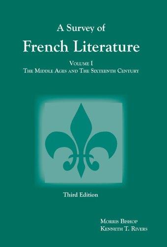 Copertina di A survey of French literature