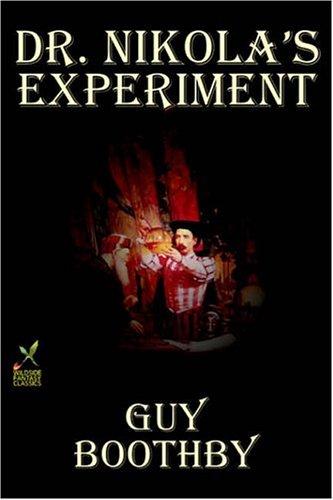 Copertina di Dr. Nikola's Experiment