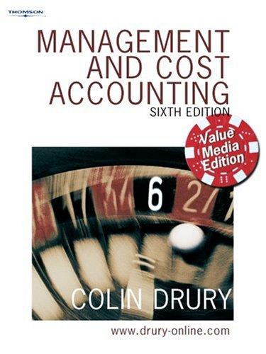 Copertina di Management and cost accounting
