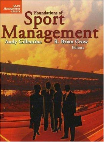 Copertina di Foundations of sport management