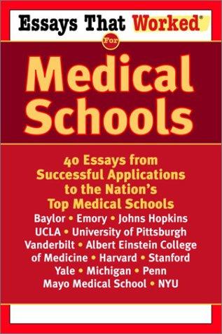 Copertina di Essays that worked for medical schools