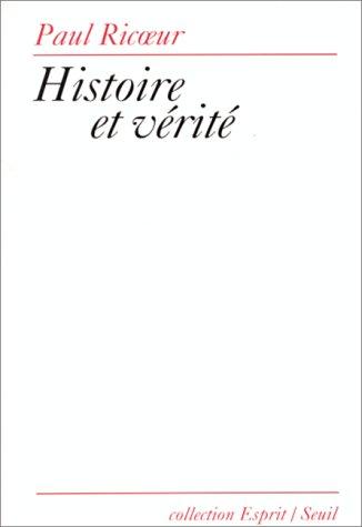 Copertina di Histoire et vérité