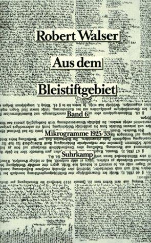 Copertina di Aus dem Bleistiftgebiet