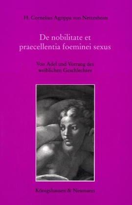 Copertina di Declamatio de nobilitate et praecellentia foeminei sexus