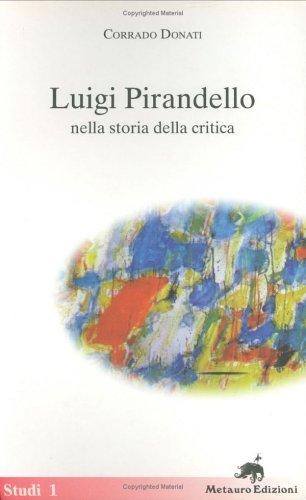 Copertina di Luigi Pirandello