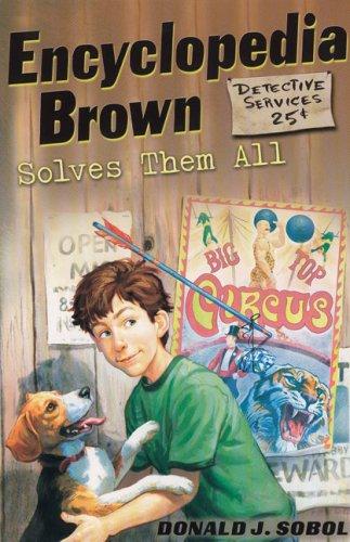 Copertina di Encyclopedia Brown Solves Them All