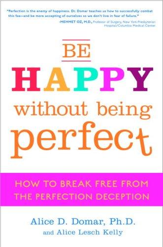 Copertina di Be happy without being perfect