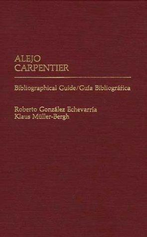Copertina di Alejo Carpentier