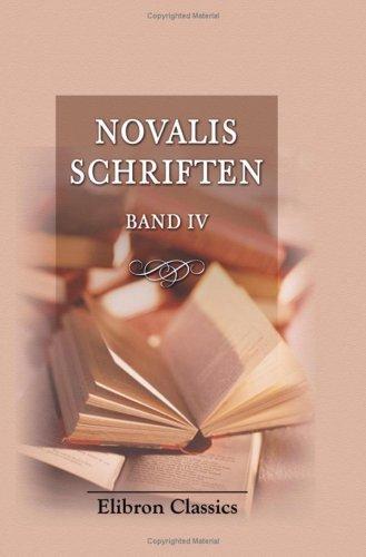 Copertina di Novalis Schriften
