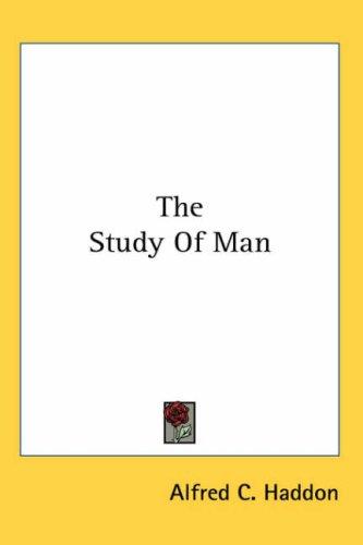 Copertina di The study of man