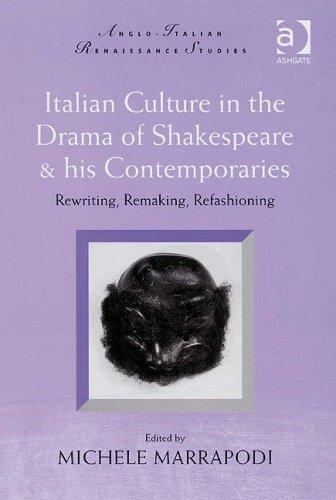Copertina di Italian Culture in the Drama of Shakespeare and His Contemporaries