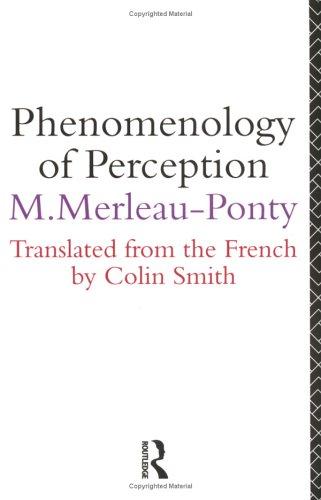 Copertina di Phénoménologie de la perception