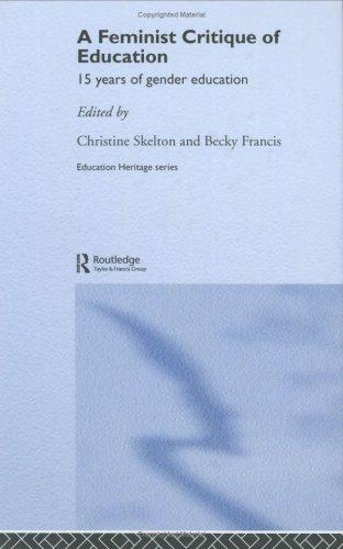 Copertina di A feminist critique of education