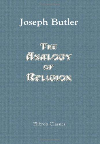 Copertina di The analogy of religion