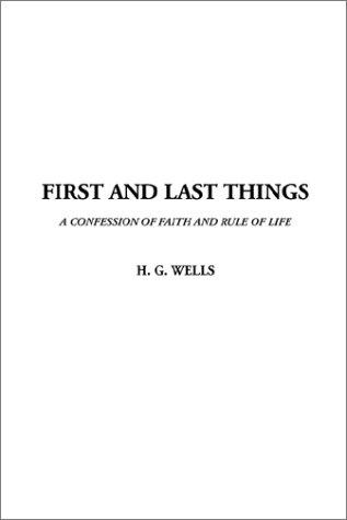 Copertina di First and Last Things