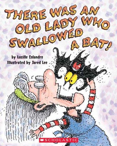 Copertina di There Was an Old Lady Who Swallowed a Bat!