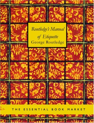 Copertina di Routledge's Manual of Etiquette