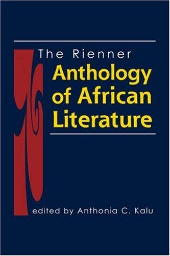 Copertina di The Rienner Anthology of African Literature