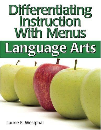 Copertina di Differentiating Instruction With Menus