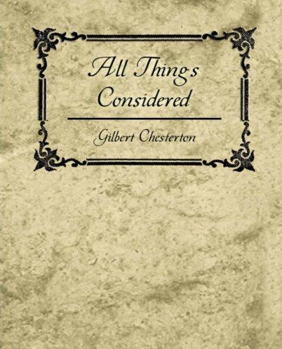 Copertina di All Things Considered