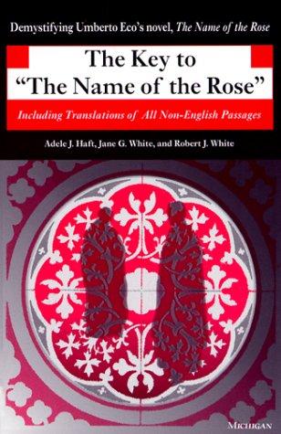 Copertina di The key to "The name of the rose"