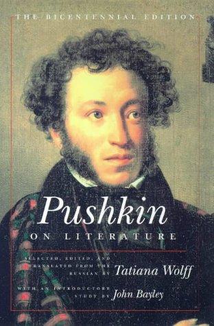 Copertina di Pushkin on literature