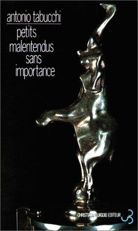 Copertina di Petits malentendus sans importance