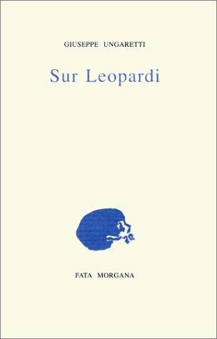 Copertina di Sur Leopardi