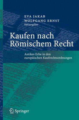 Copertina di Kaufen nach Ro mischem Recht