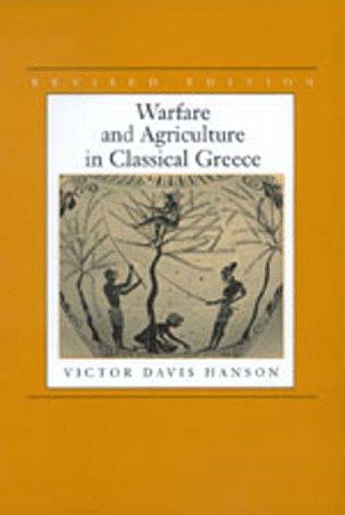 Copertina di Warfare and agriculture in classical Greece