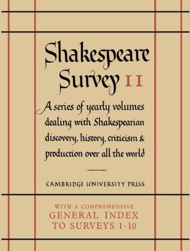 Copertina di Shakespeare Survey