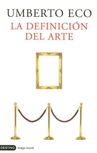 Copertina di La definición del arte