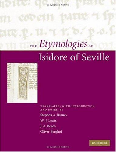Copertina di Etymologiae