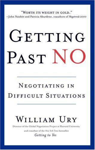 Copertina di Getting past no