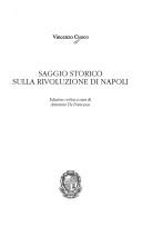 Copertina di Saggio storico sulla rivoluzione di Napoli