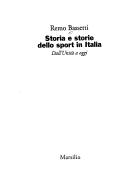 Copertina di Storia e storie dello sport in Italia